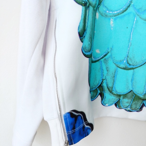 Risto Doppio Artichoke Side-Zip Boxy Sweater - Picture 6 of 8